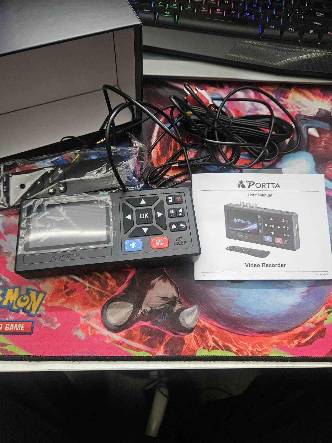 Portta VHS to Digital Converter, Video to Digital Recorder - photo 2