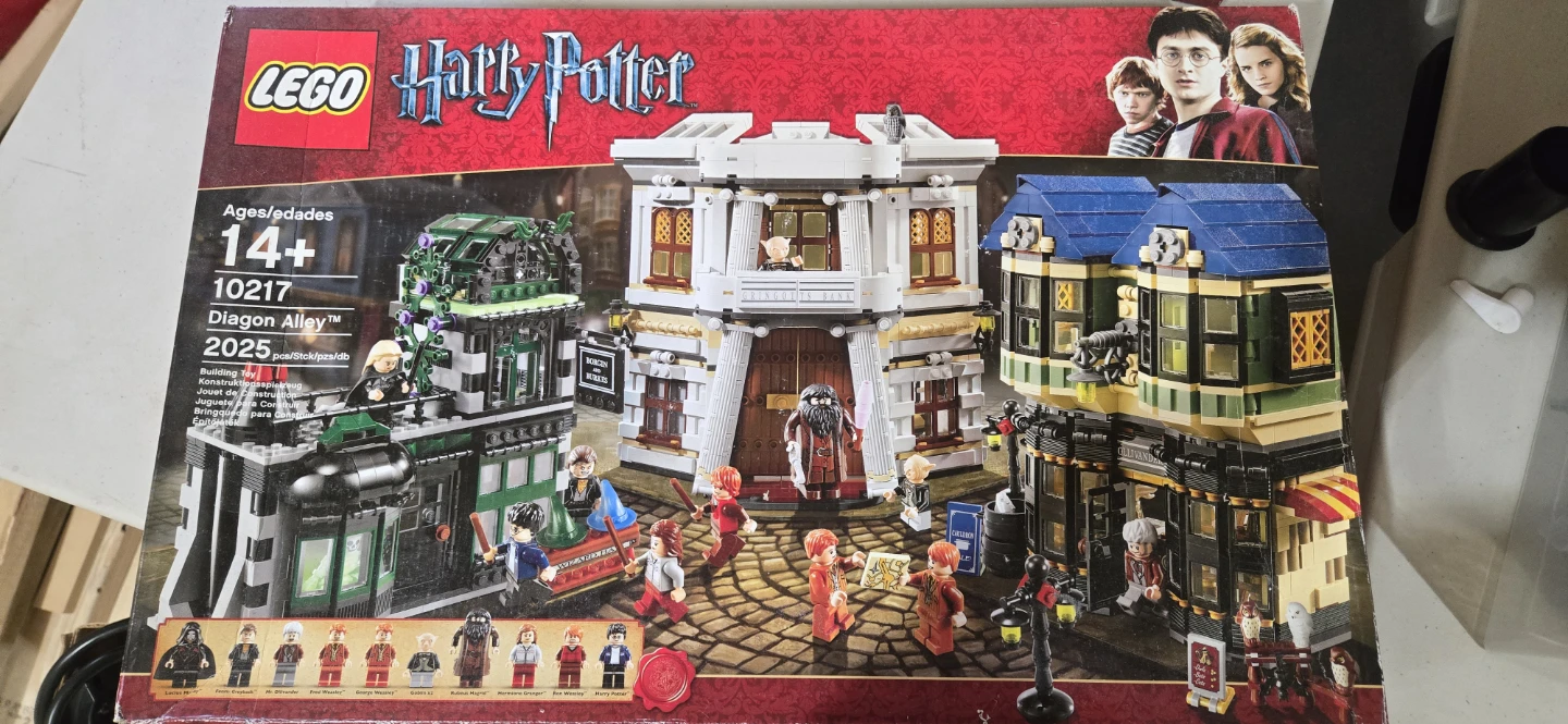LEGO Harry Potter Diagon Alley 10217 Building Toy Set