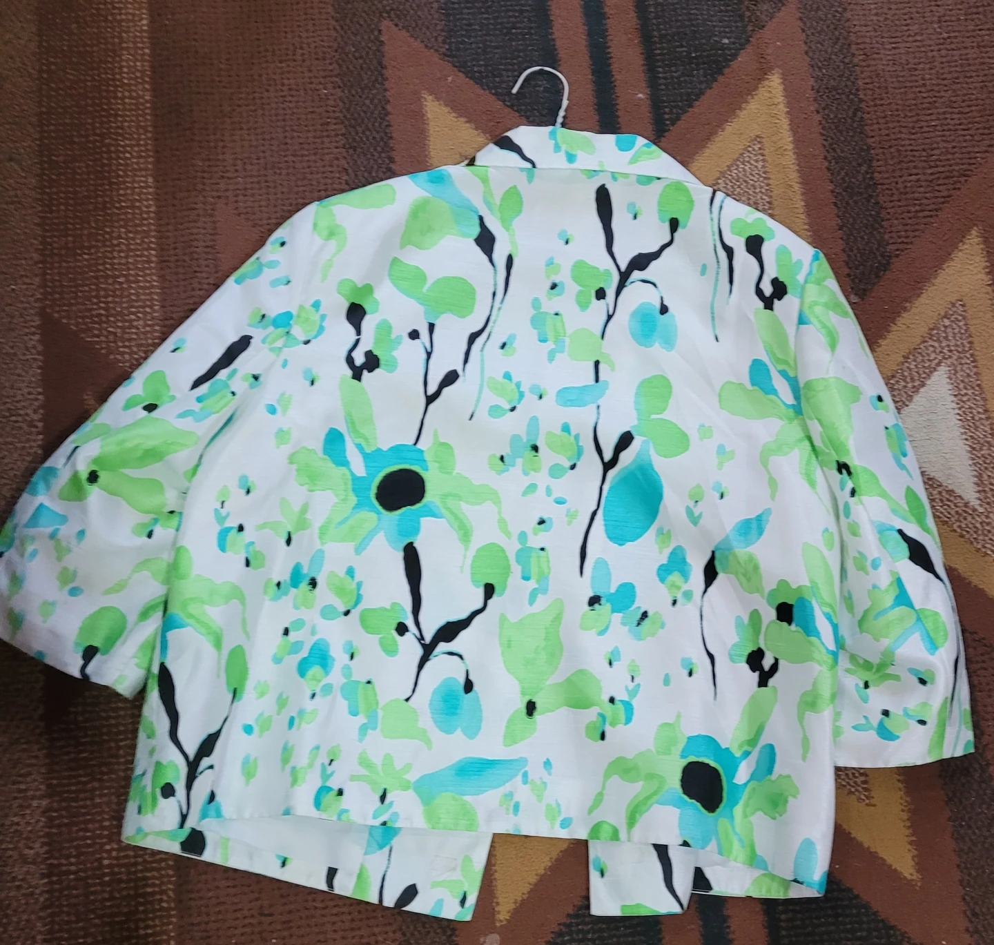 TanJay Petites Women's Floral Blazer Jacket Size 16P - photo 2