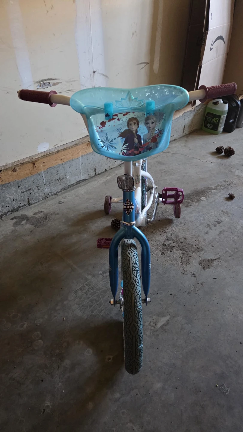 Frozen Kids Bike with Training Wheels - photo 2