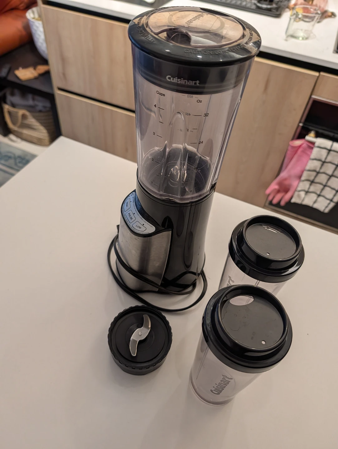 Cuisinart Personal Blender with 2 Travel Cups
