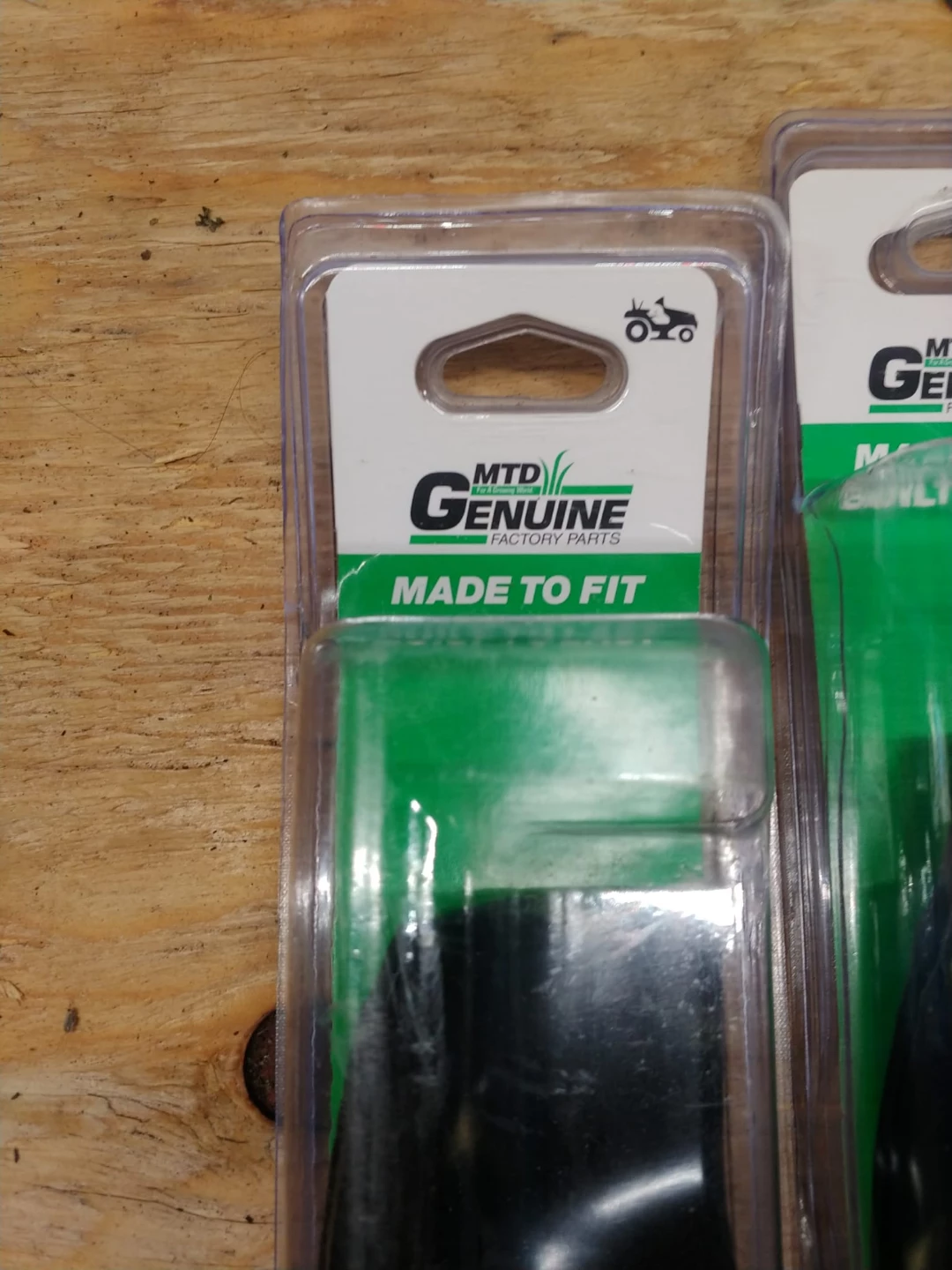 MTD Genuine 38" Lawn Mower Blade Set - photo 2