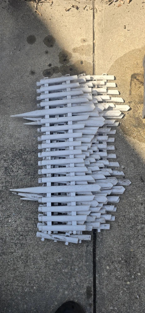 White Picket Fence Edging