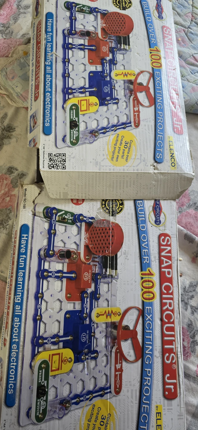 Elenco Snap Circuits Jr. SC-100 Electronics Learning Kit - photo 2