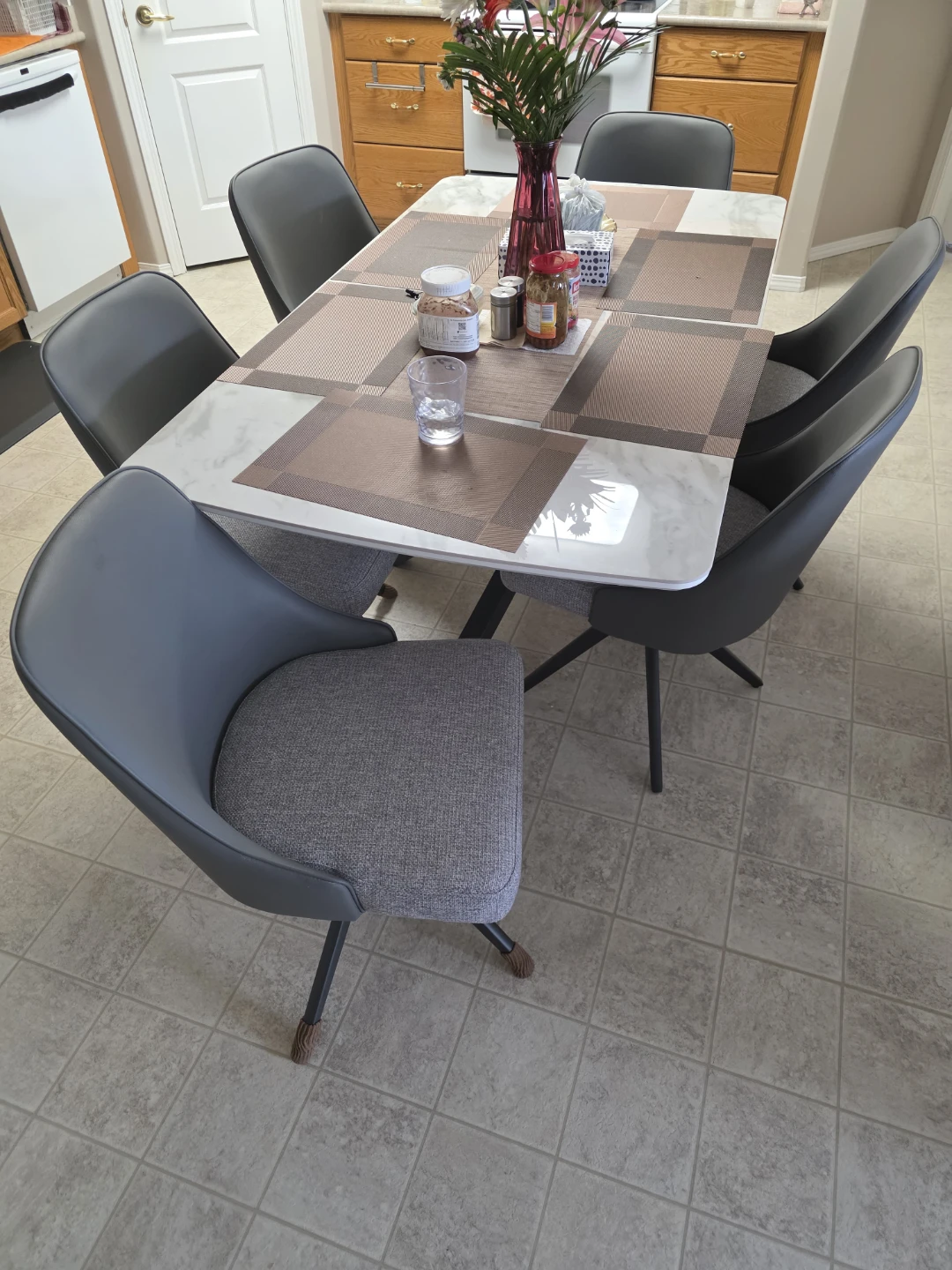 Dining Table and Chairs Set