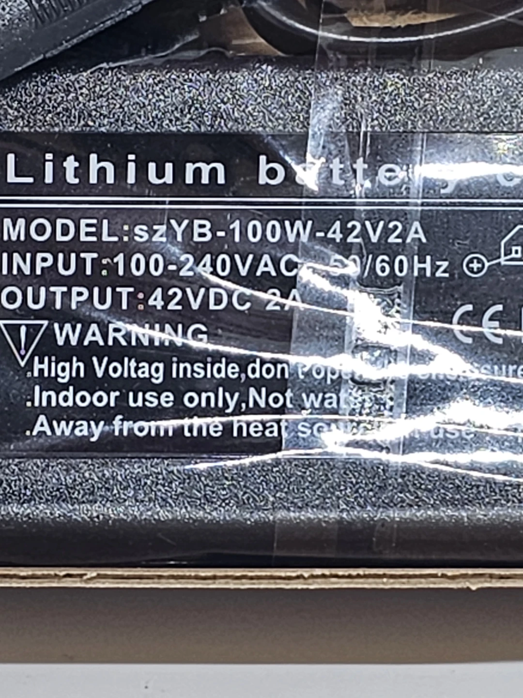 Scooters Lithium Battery Charger 42V 2A - photo 3