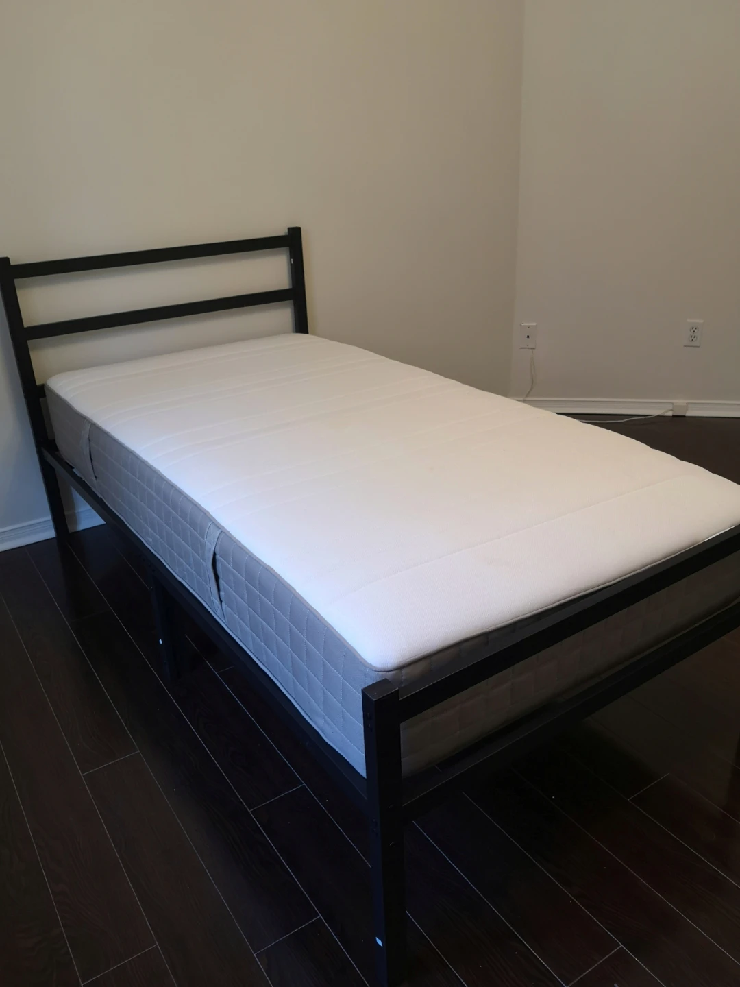 IKEA Bed Frame and Mattress Set