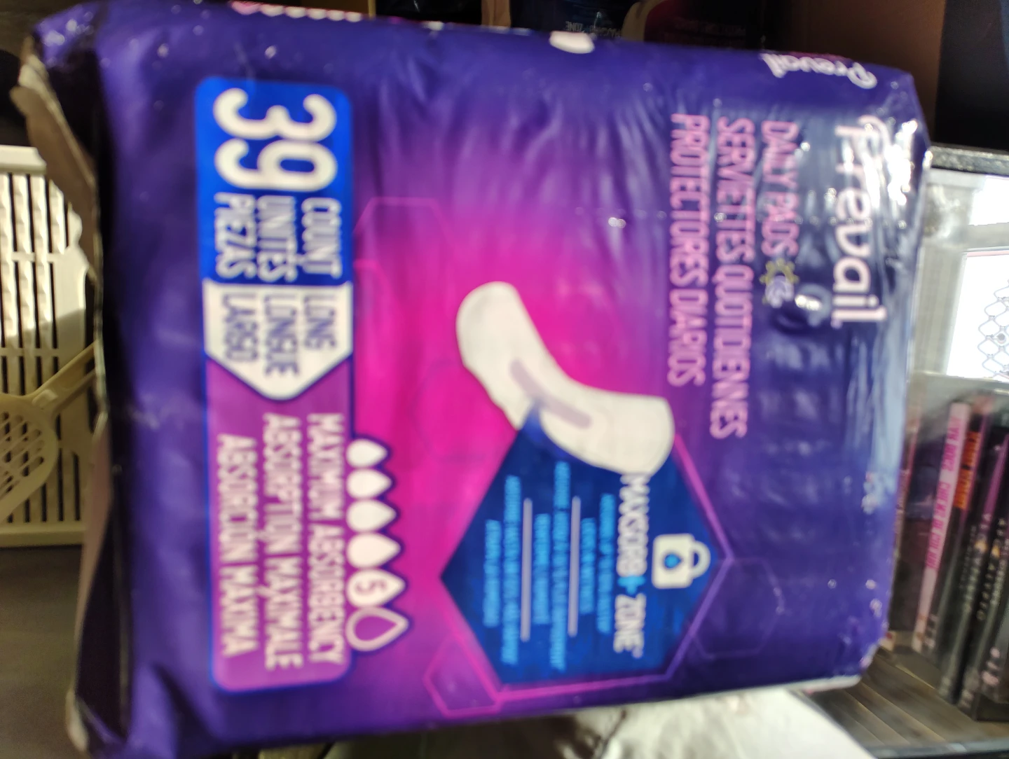 Prevail Daily Pads Long - 39 Count