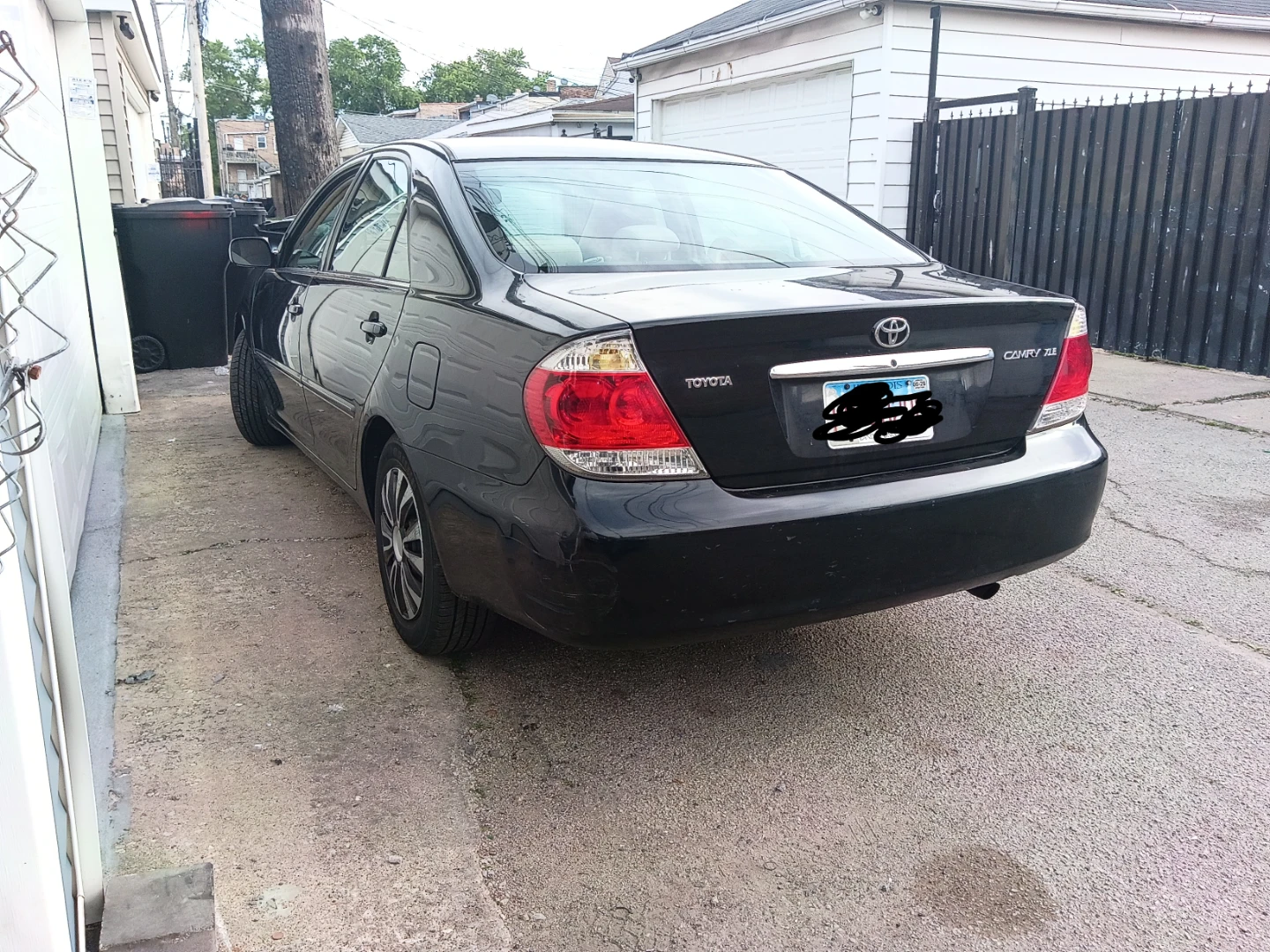 Black Toyota Camry LE Sedan - photo 2