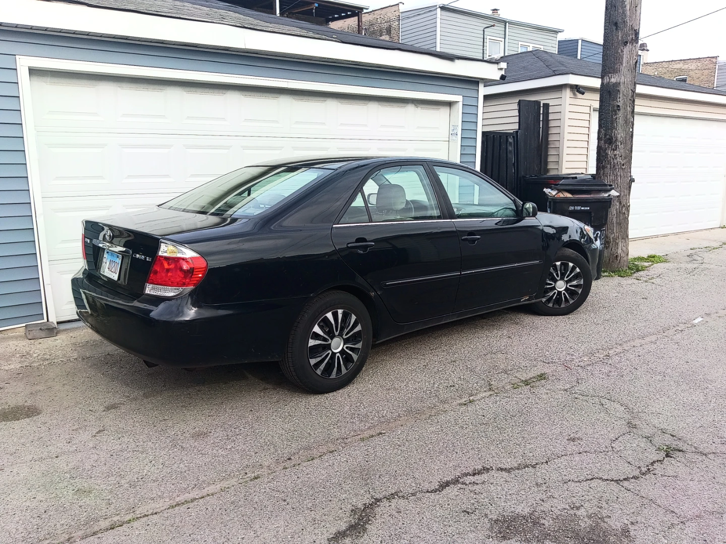 Black Toyota Camry LE Sedan - photo 3