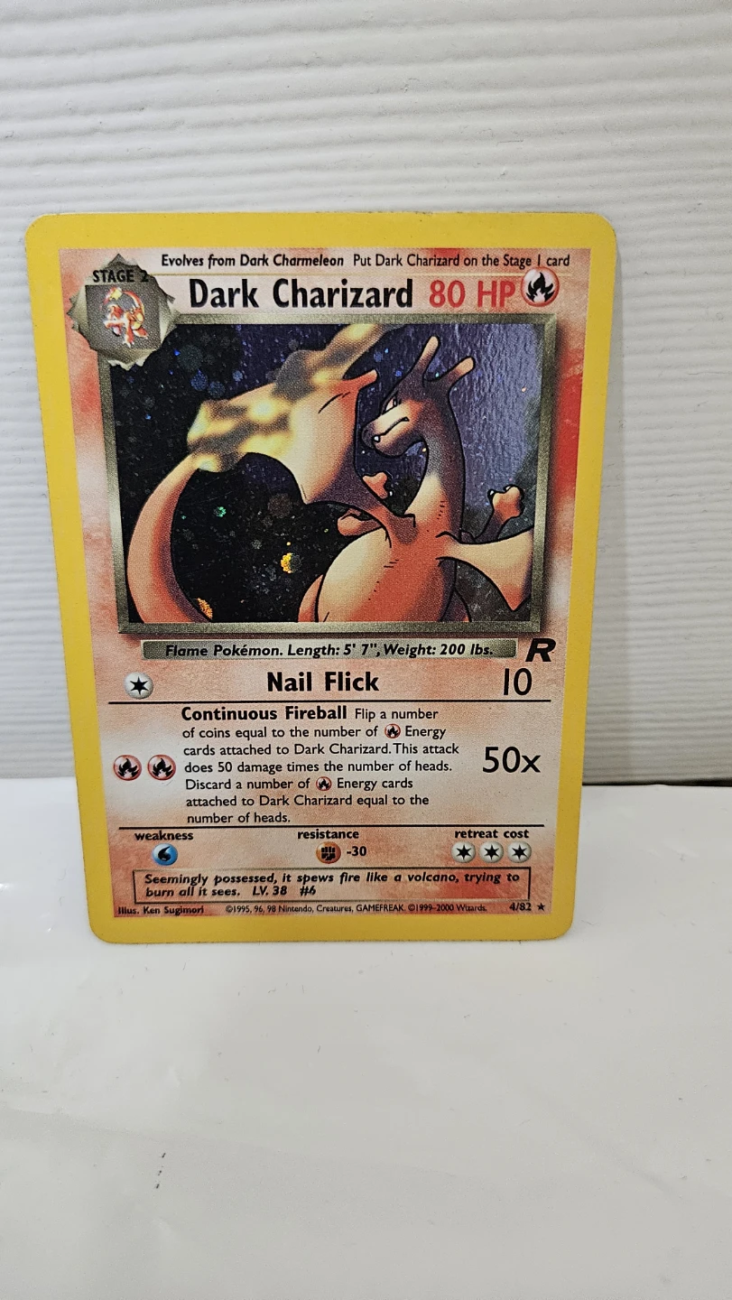 Dark Charizard Holo Pokemon Card - photo 5