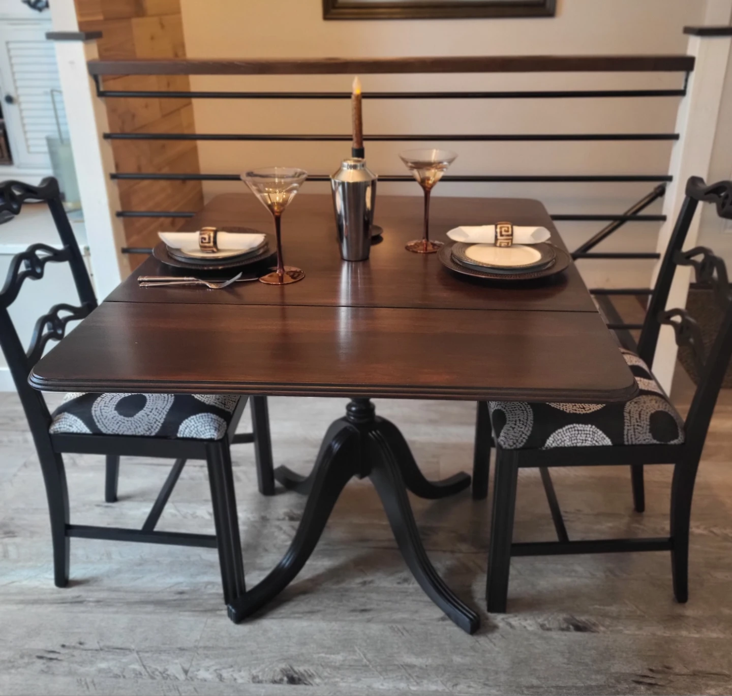 Duncan phyfe mahogany Drop Leaf Dining Table - photo 4