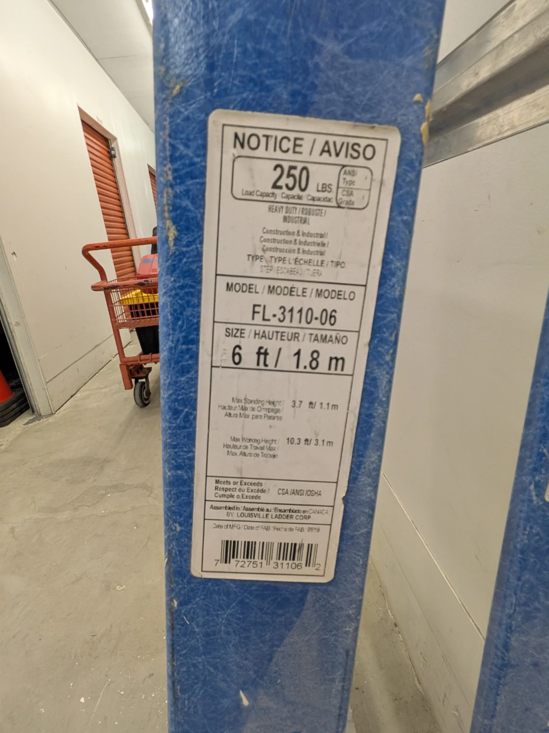Featherlite FL-3110-06 6ft Ladder - photo 2