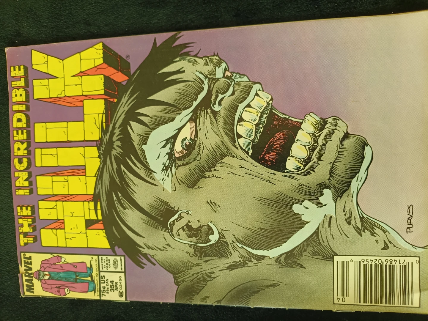 The Incredible Hulk Comic Book #354