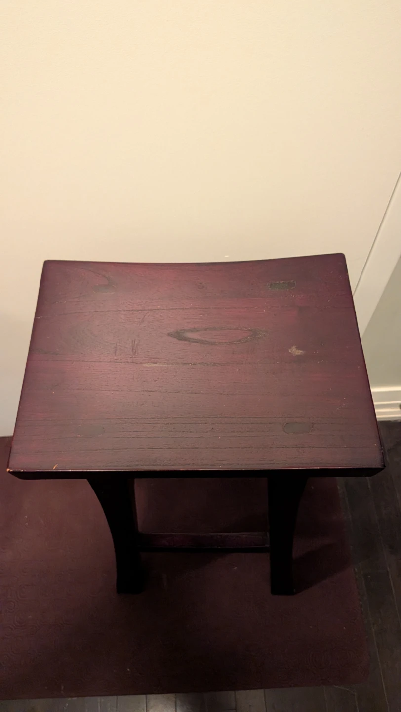 Wooden Bar Stool, 29" - photo 2