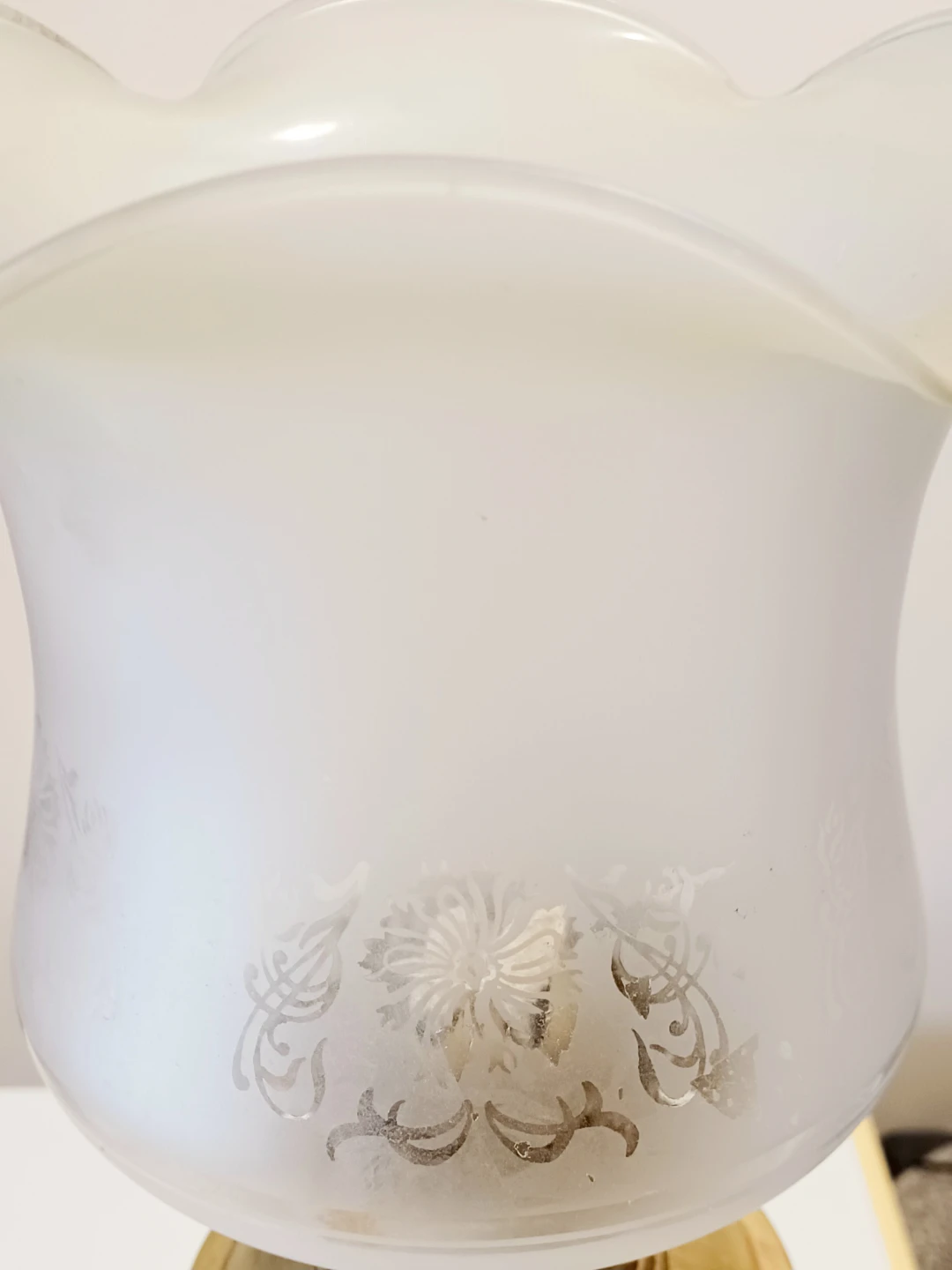 Vtg Made in UK Tall Oil Lamp - photo 4