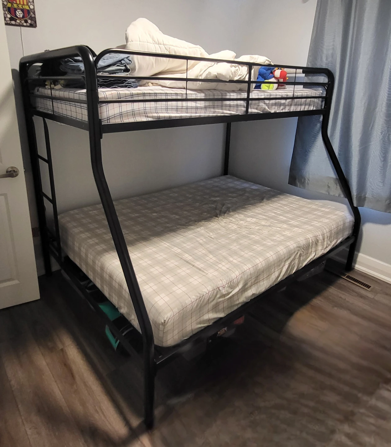 Black Metal Bunk Bed
