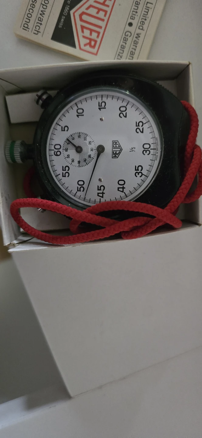 Heuer Stopwatch - photo 2