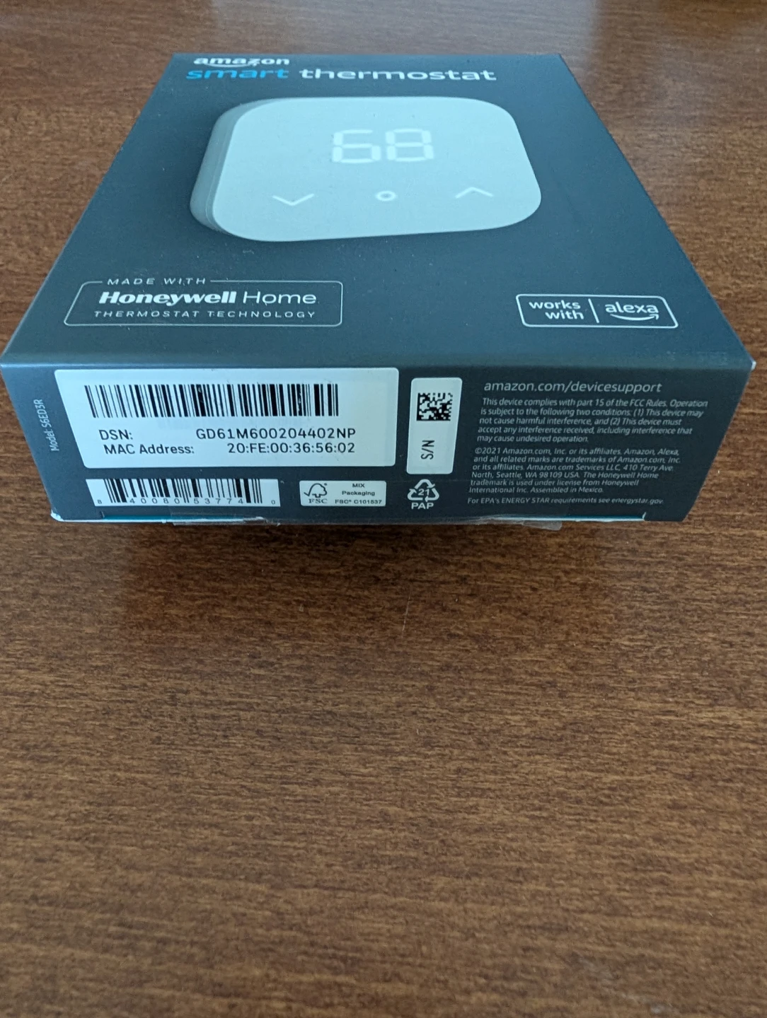 Amazon Smart Thermostat - photo 3