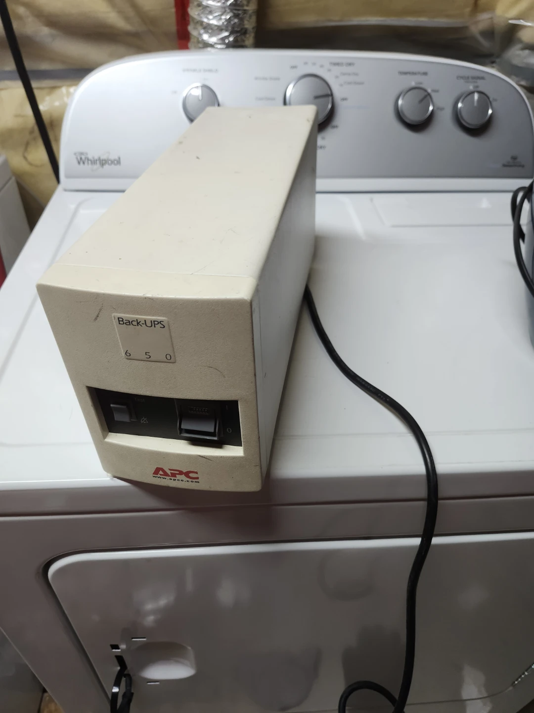 APC Back-UPS 650VA UPS Battery Backup