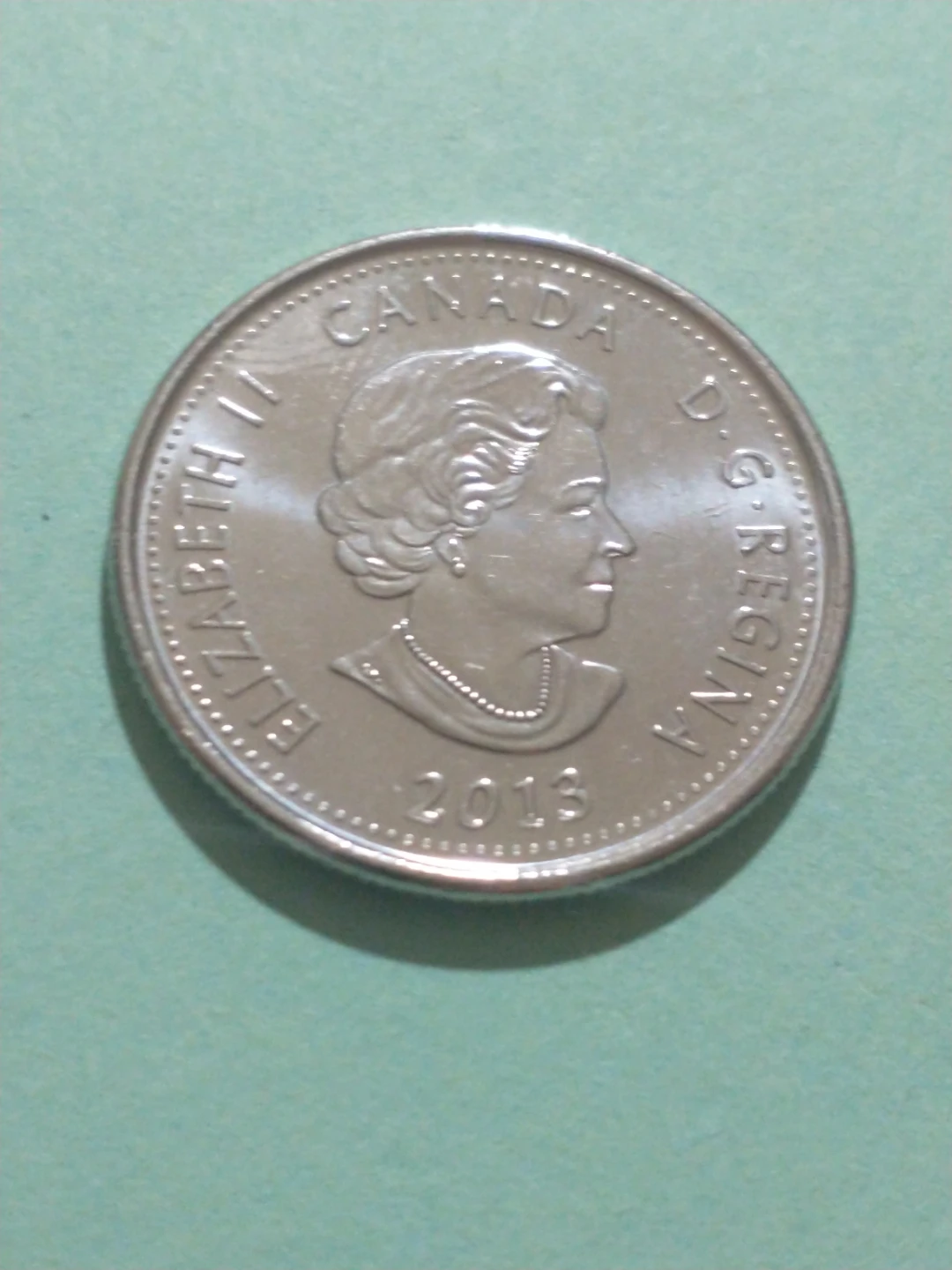 Canada 25 Cent Coin - 2013 - photo 2