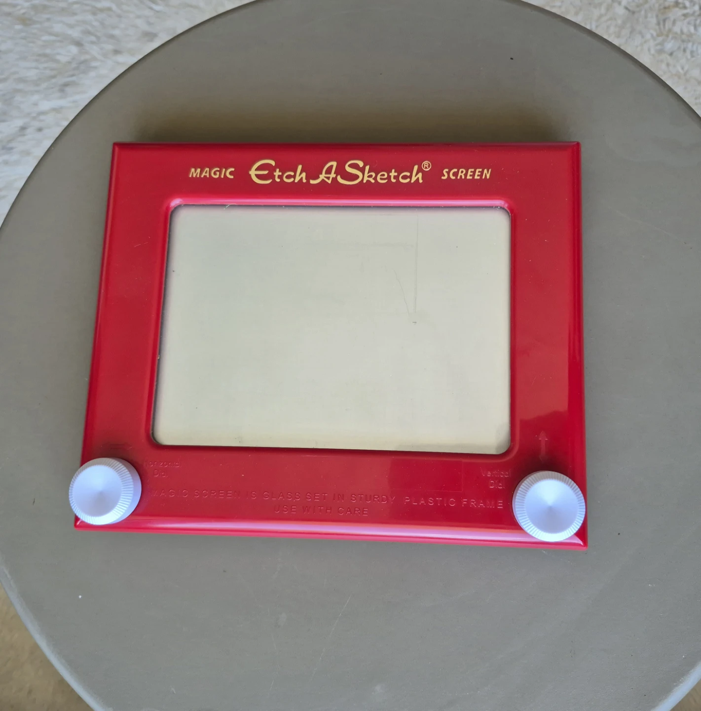 Magic Etch A Sketch Screen