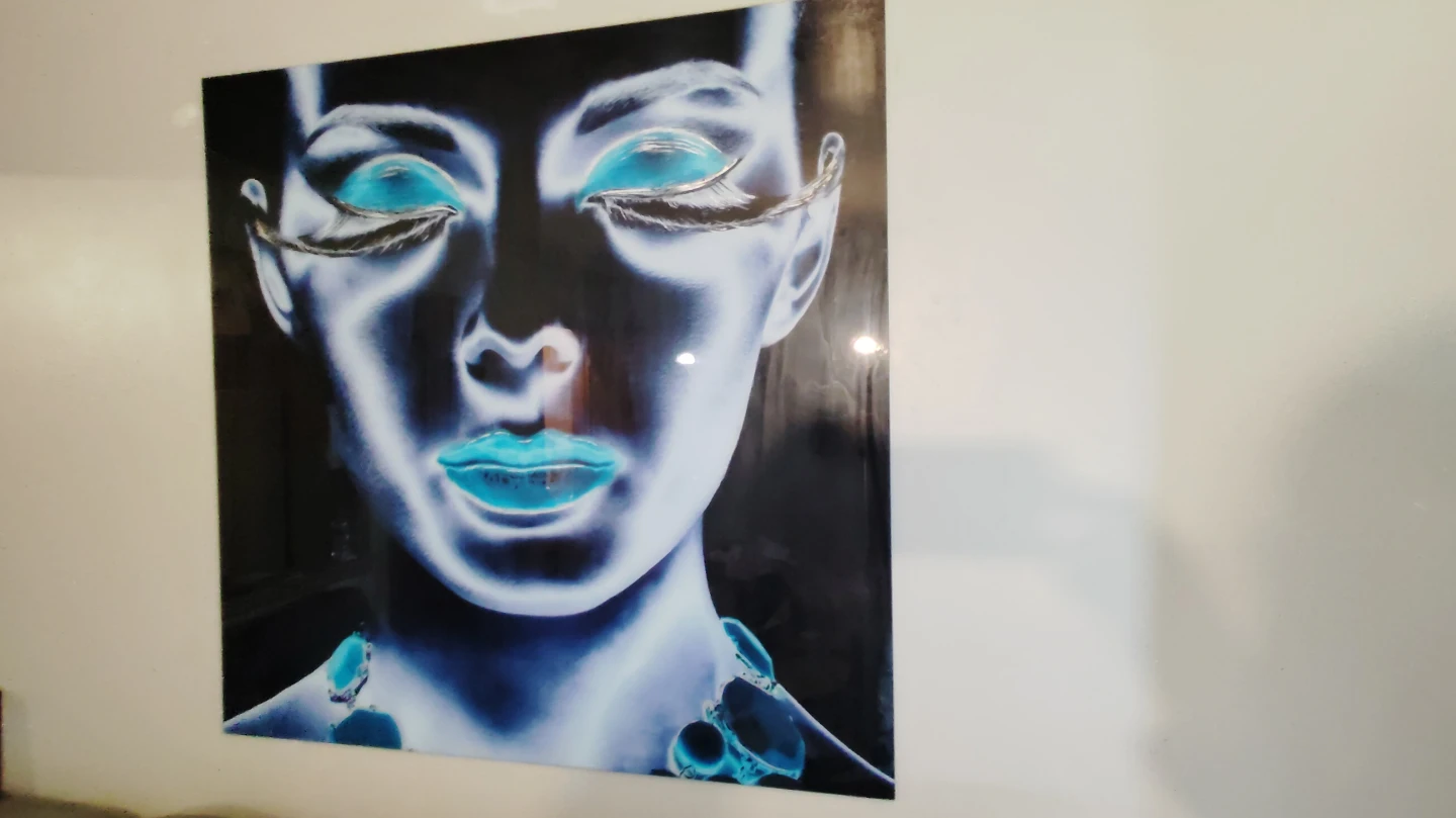 Large Abstract Face Wall Art - photo 2