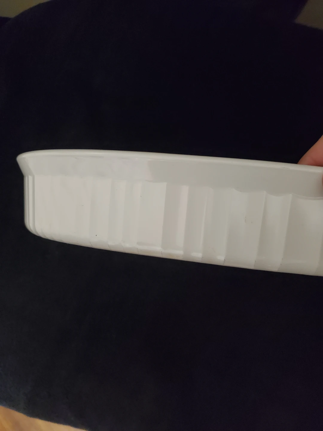 White Oval Baking Dish - photo 2