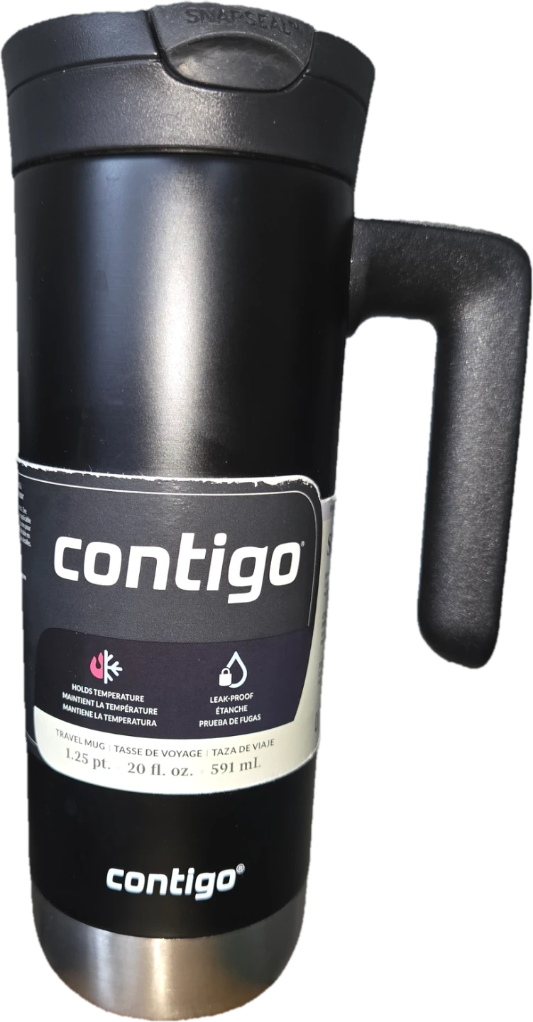 Contigo SNAPSEAL Travel Mug - 20 fl. oz. - Black - photo 2