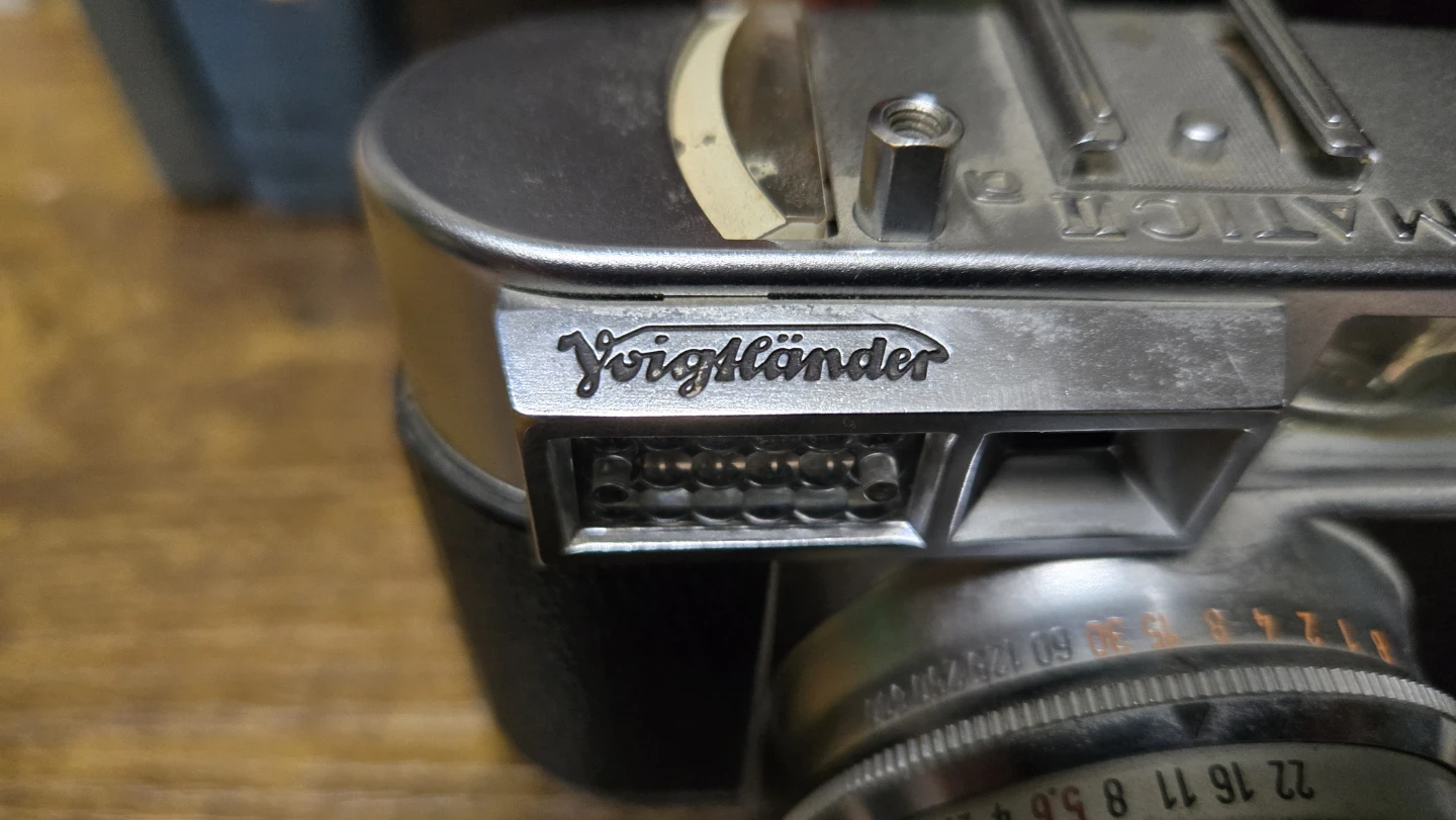 Voigtländer VitoMatic IIa Vintage 35mm Film Camera