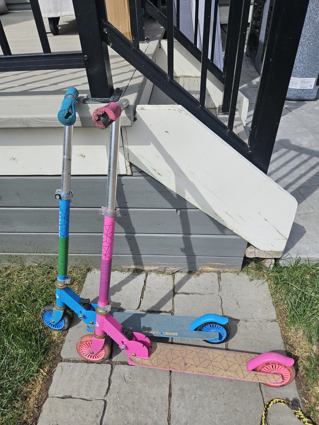 Kids Scooters - Blue and Pink