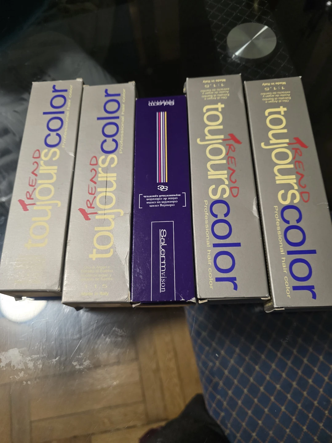 4 Professional Hair color