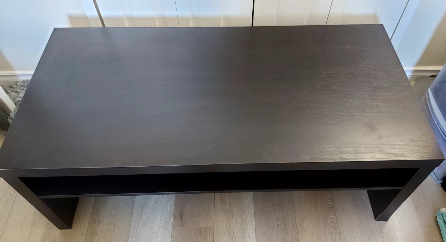 Dark Brown Coffee Table - photo 2