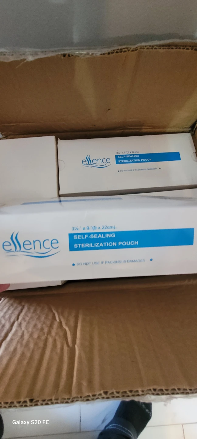 Essence Self-Sealing Sterilization Pouches 3.5" x 9"