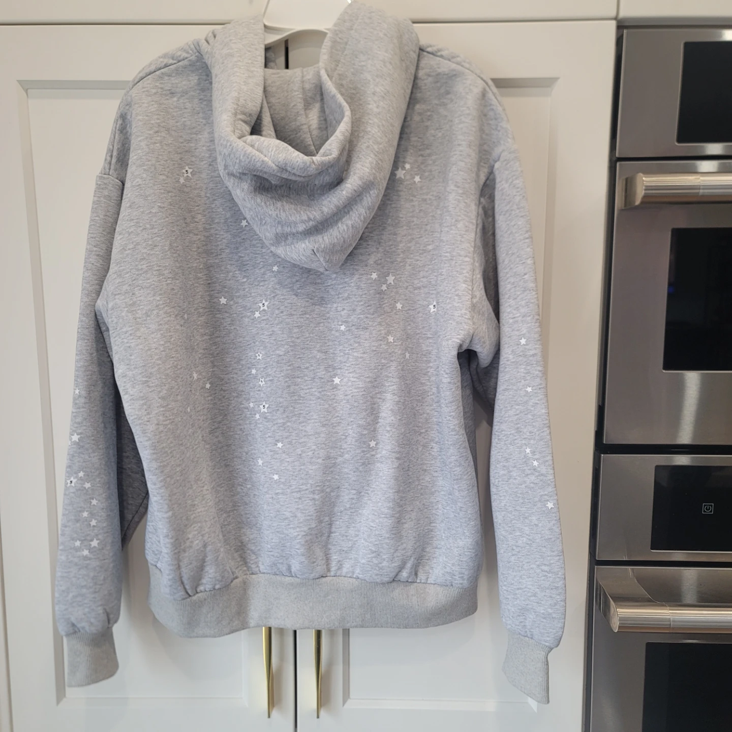 Grey Atlanta Spiderweb Zip-Up Hoodie - photo 2