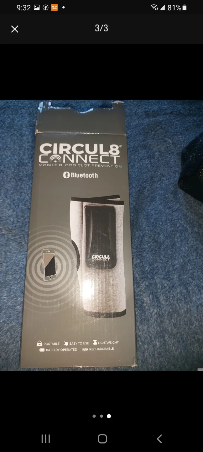 CIRCUL8 CONNECT Mobile Blood Clot Prevention Device - photo 3