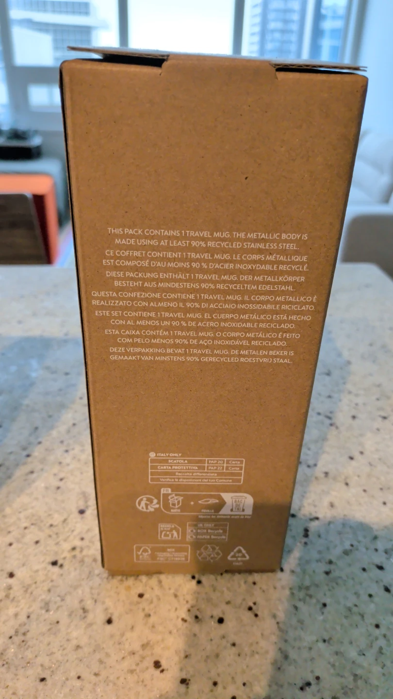 Nespresso Travel Mug - Large smokey blue - photo 3