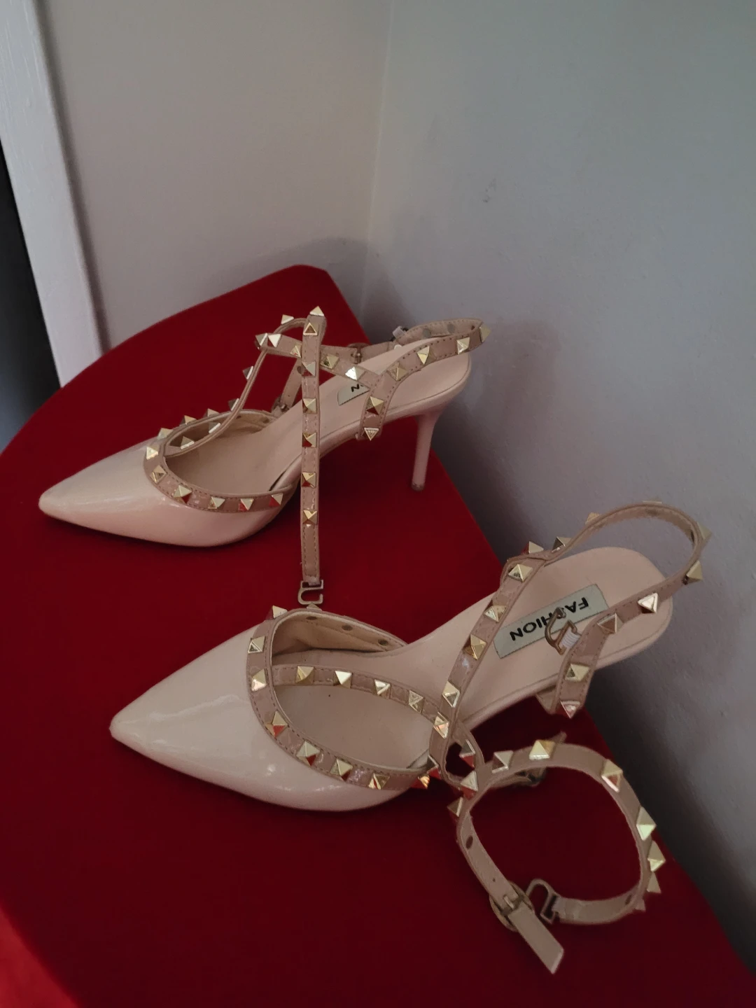 Women's Studded Slingback Heels - photo 2