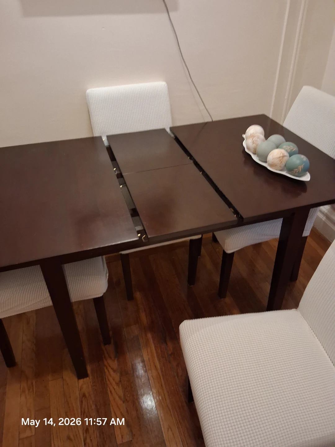 Expandable Dining Table Set with 4 Chairs - photo 5