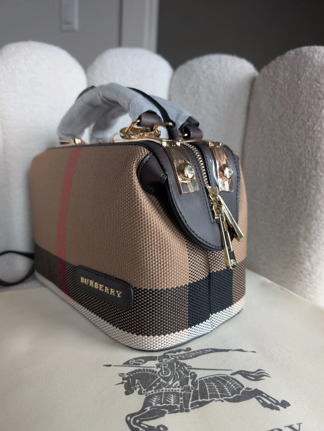 Burberry Canvas Crossbody Bag - photo 4