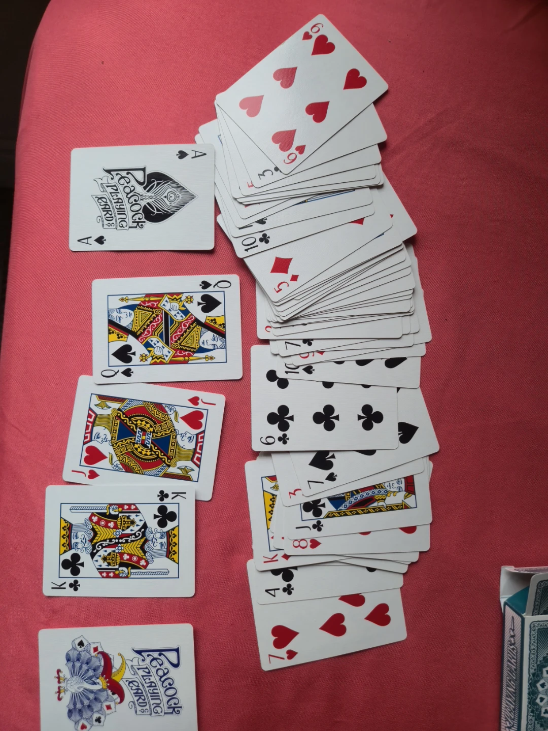 Piatnik (plastic) & Peacock Playing Cards (can buy one deck too) - photo 2