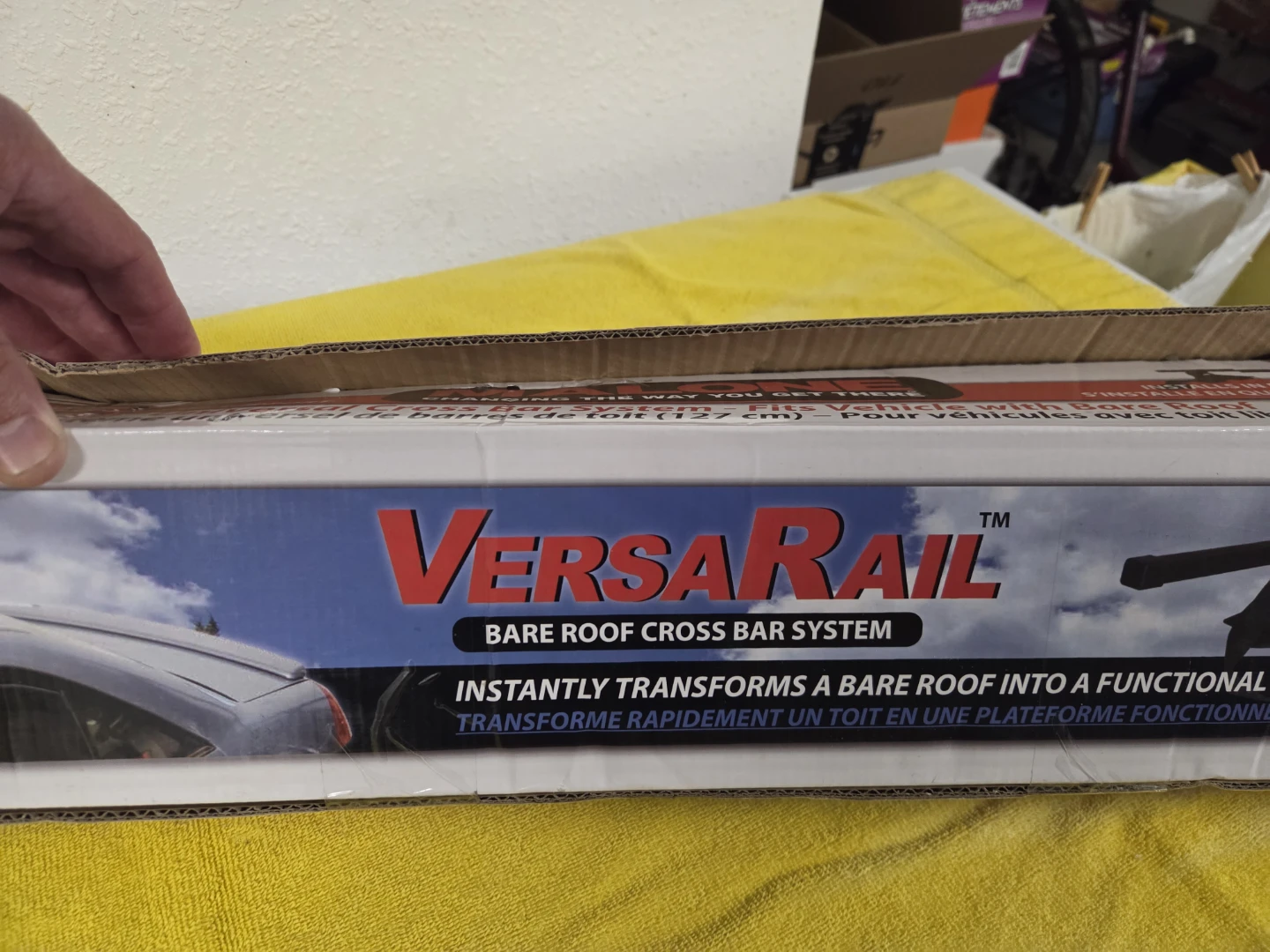 Malone VersaRail Bare Roof Cross Bar System MPG22