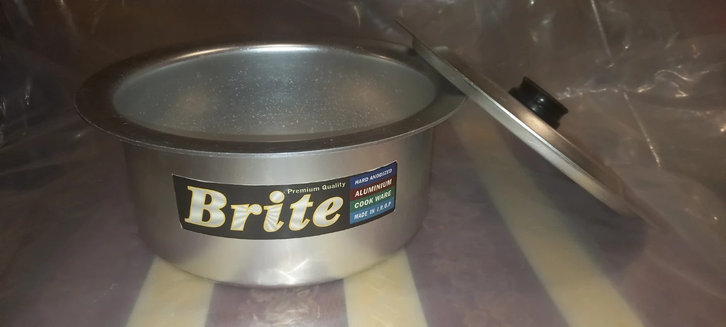3 sizes Brite Premium Quality Hard Anodized Aluminium Cookware - photo 2