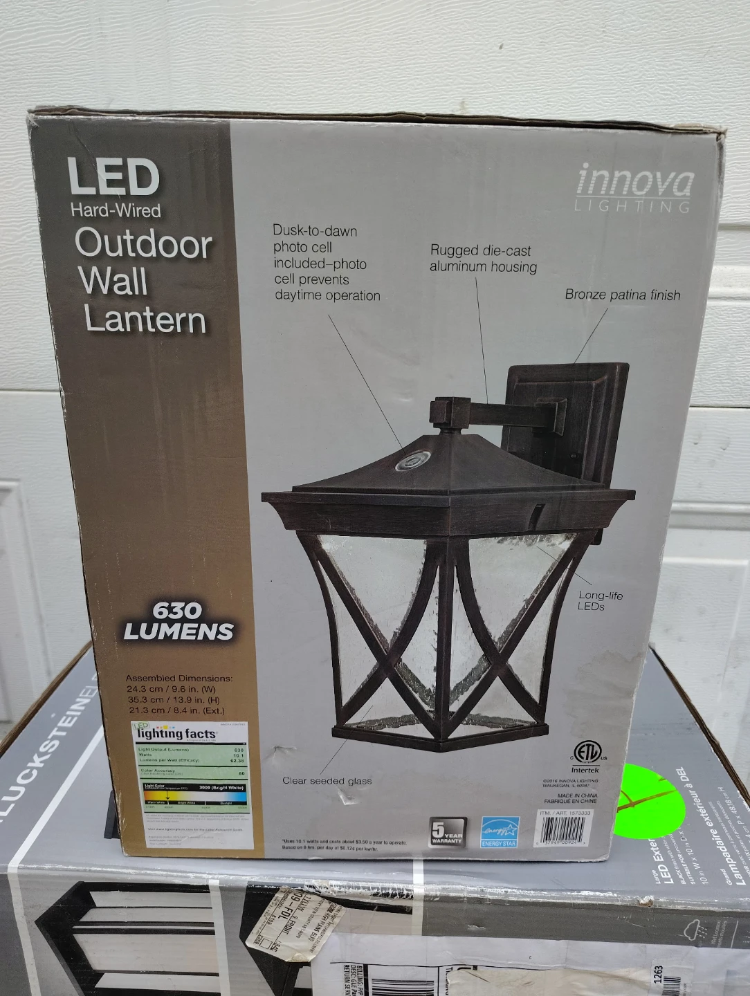 Innova Lighting LED Outdoor Wall Lantern