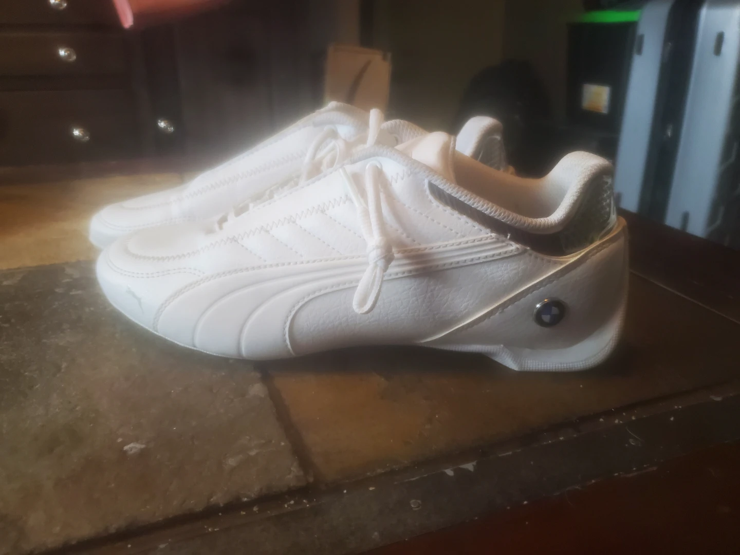 Puma White Shoes Size 8 US