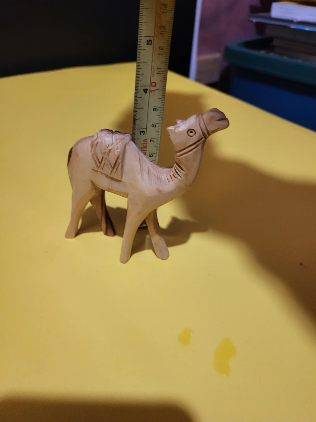 Wooden Camel Figurine - photo 3