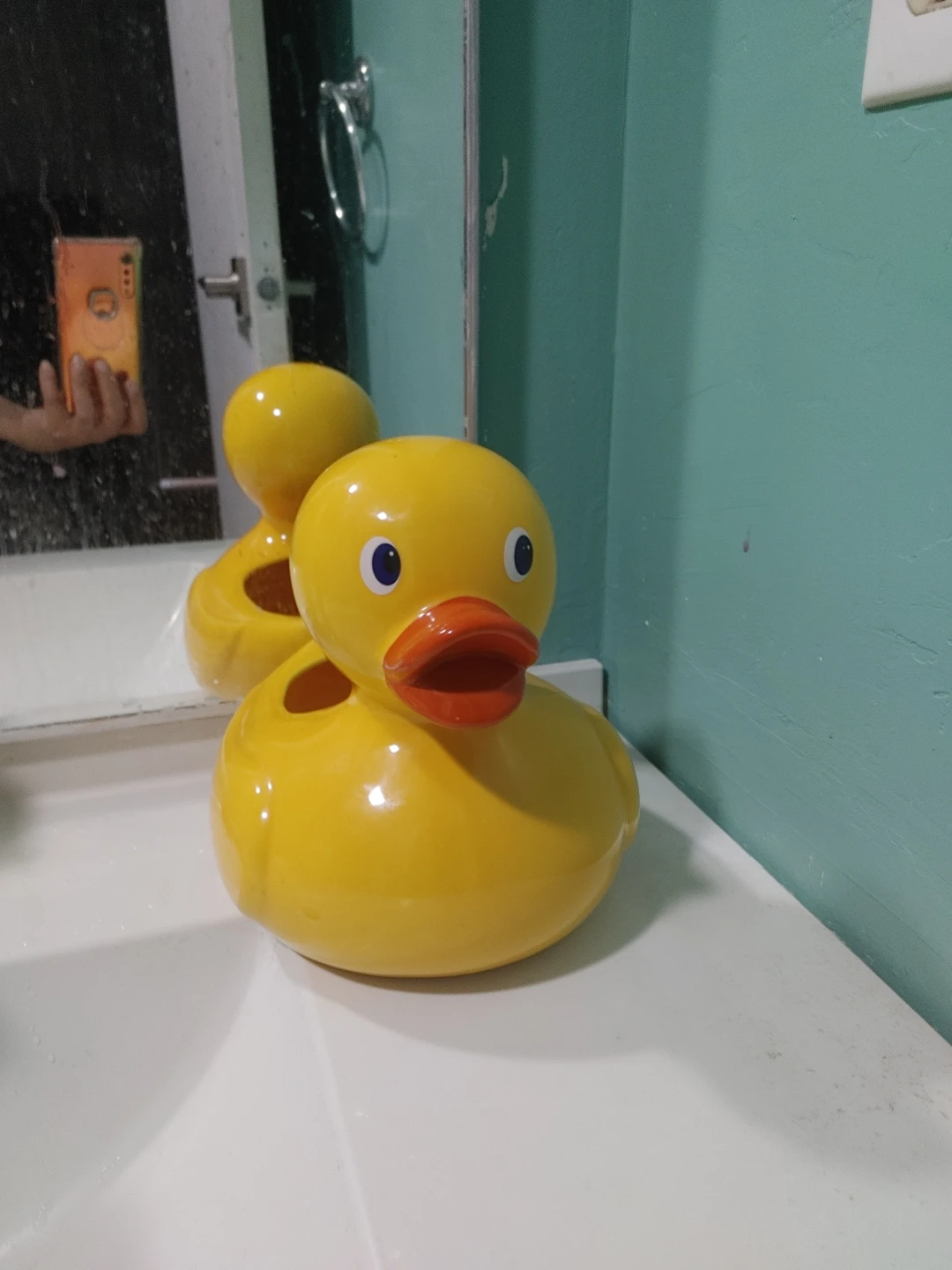 Yellow Duck Ceramic Holder - photo 4