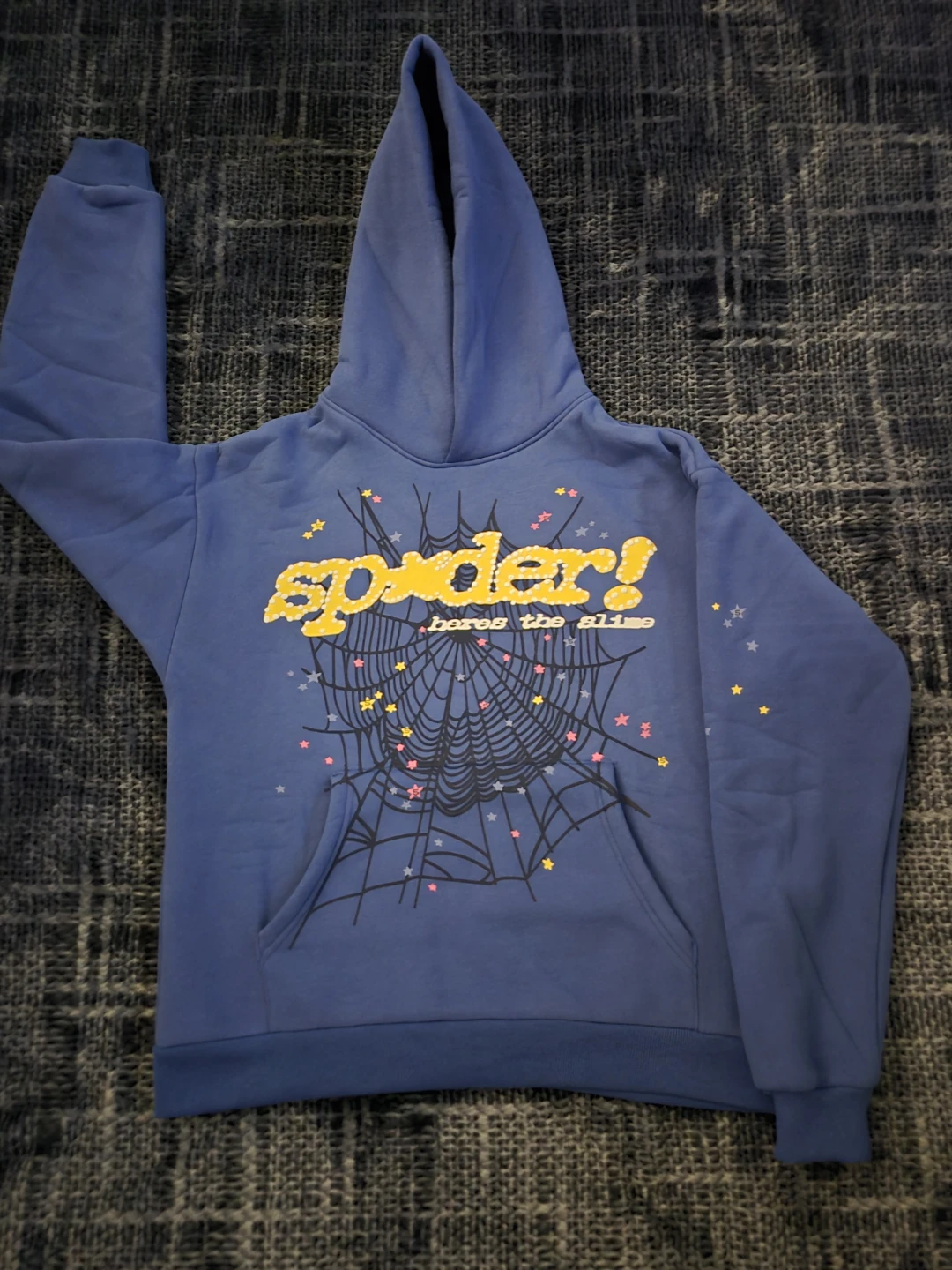 Spider Worldwide Hoodie Size M Blue - photo 4