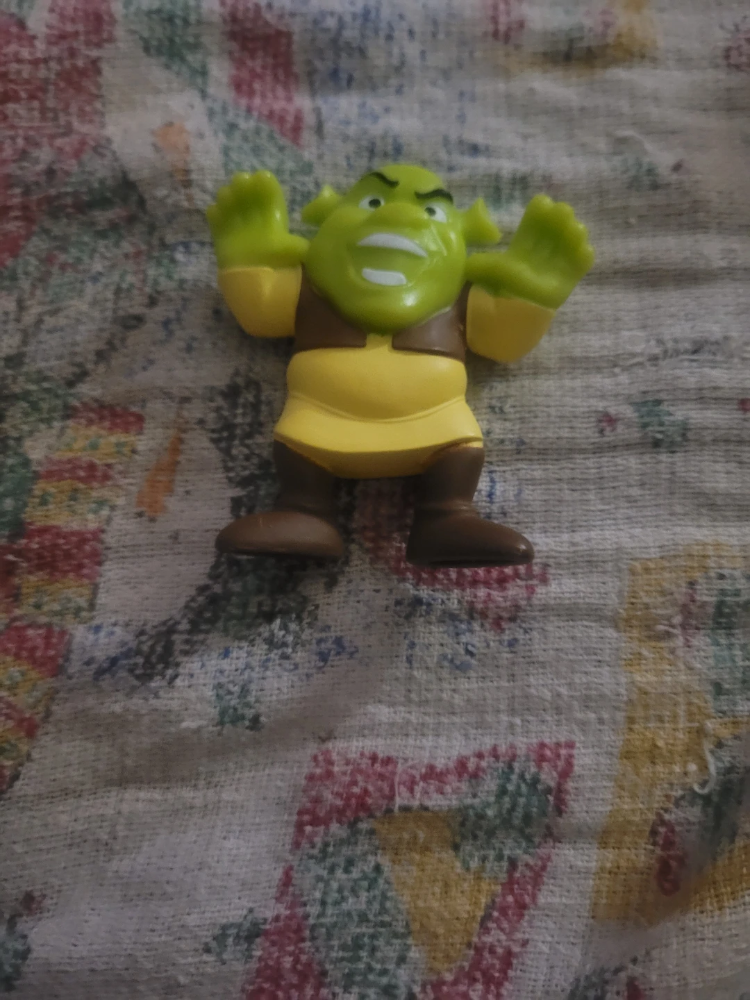 McDonald's Happy Meal Shrek toy from the DreamWorks franchise.