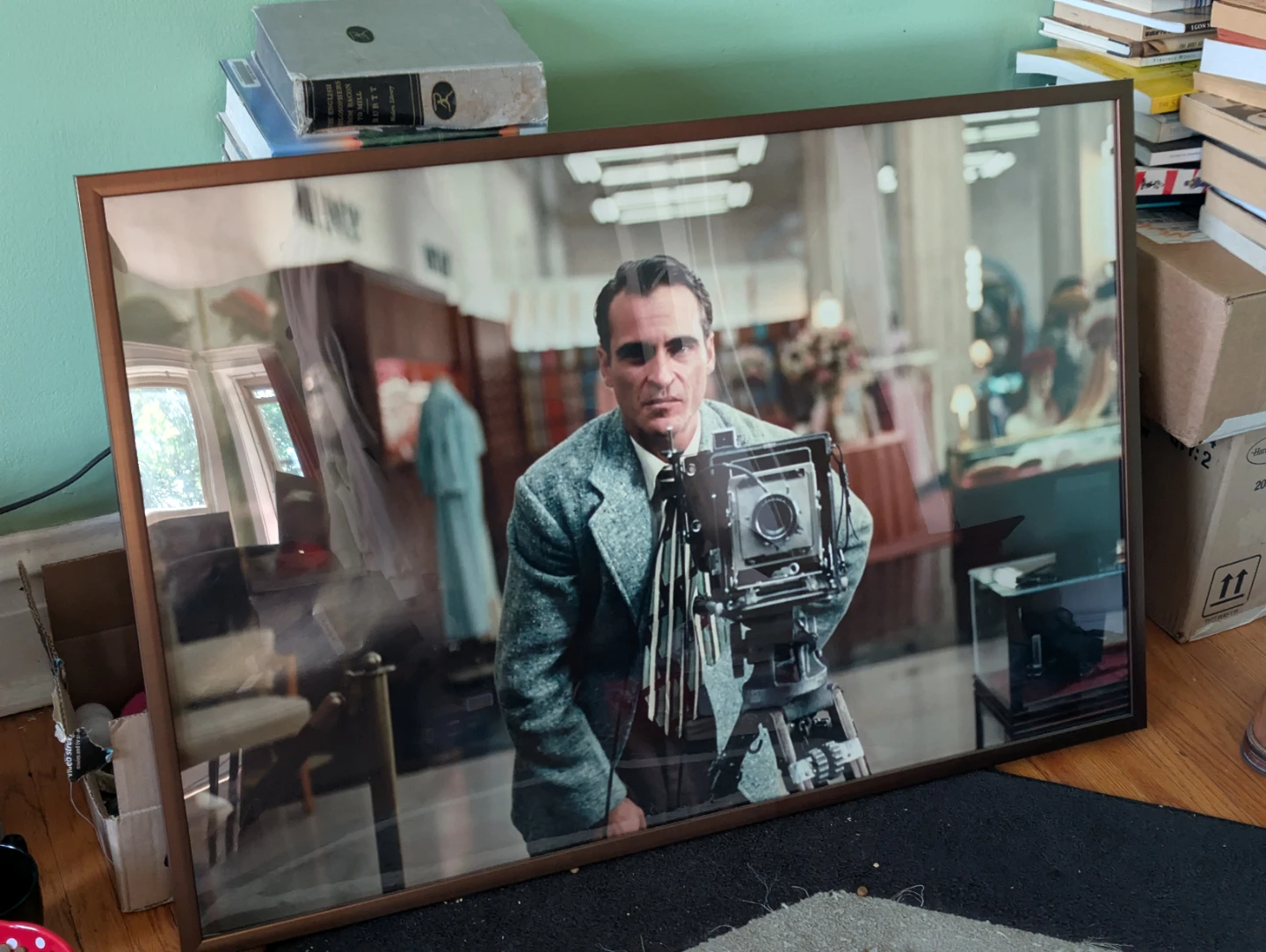 Framed Print of Joaquin Phoenix as "The Master"